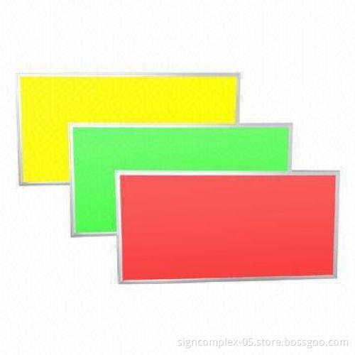 RGB LED Panel Lights with 600 x 1,200 x 16mm Dimensions and 168 Pieces 5050 SMD LEDs